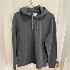 J.Crew Men's Gray Hoodie Sweatshirt